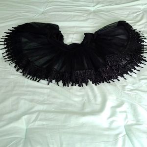 Black Gothic, Renaissance, cosplay Halloween tutu